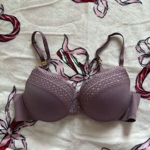 Victoria’s Secret incredible purple lined demi bra 32B